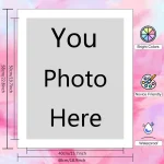 Custom Photo Painting By Numbers Kits size